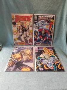 lot 98 image: Selection of 4 comic books - Brigade #1 (first Issue), #1, 3, and 4 - Image comics