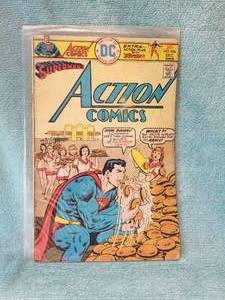 lot 119 image: Superman DC Action Comics #454 - 25cent comic