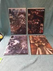 lot 140 image: War Lands comic books #1, 3, 4, and 8 - Image comics