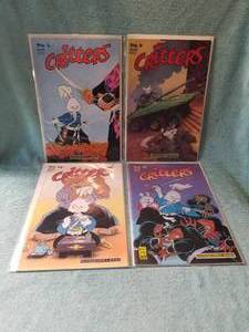 lot 149 image: Critters comic books #3, 6, 10, and 14