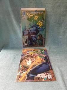 lot 179 image: Break-Thru comic books #3 and 4 -