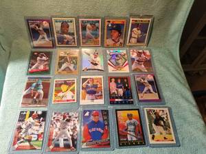 lot 230 image: Selection of Baseball cards - varies years and brands