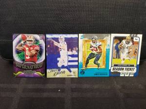 lot 67 image: Selection of Football cards - varies years and brands -