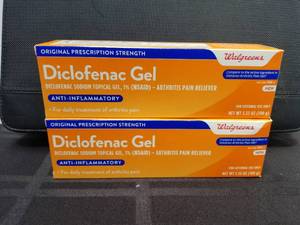 lot 73 image: Diclofenac Gel- new in box - total of 2 tubes