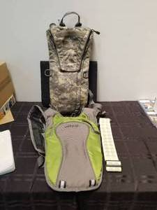 lot 201 image: Selection of a Camelbak and BCG bas with no bladders