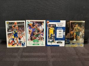 lot 238 image: Selection of 1990 Fleer, 2021-22 Contenders, and 1990-2007 Upper Deck basketball cards