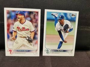 lot 251 image: Selection of 2021-22 Topps baseball cards
