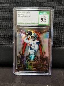 lot 275 image: 2020 Panini Select - Dak Prescott graded card 9.5