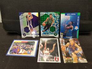 lot 283 image: Selection of 2020-21 Mosaic, 1992 Topps, 1994 Upper Deck Collectors choice basketball cards