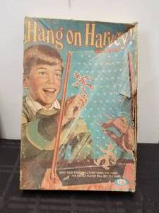 lot 286 image: Vintage Hang on Harvey game by Ideal