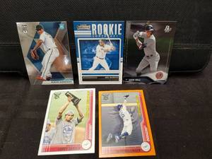 lot 288 image: Selection of 2021 Big League, 2021 Bowman, 2021 Contenders, and 2021 Mosaic baseball cards
