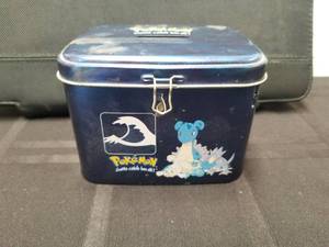 lot 294 image: Pokemon metal tin bank