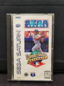 lot 295 image: Sega Saturn World Series Baseball game