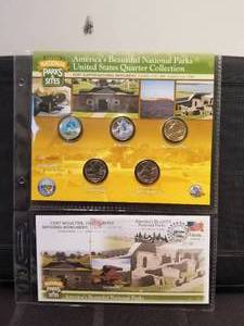 lot 174 image: Americas Beautiful National Parks United States Quarter collection