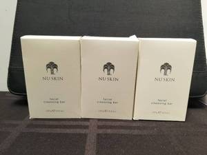 lot 235 image: Nu Skin facial cleansing bars - qty 3 - new in box