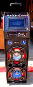 lot 4 image: BIG $ ITEM - Maxstar Professional Karaoke Multimedia Speaker System Model MS-21206D