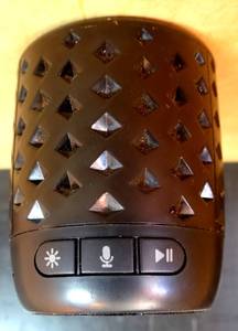 lot 16 image: iHome iBT81 Color Changing Bluetooth Rechargeable Speaker - Black