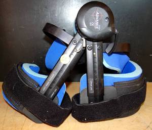 lot 65 image: Empi Advance Dynamic ROM LEFT Knee Extension Splint $$$