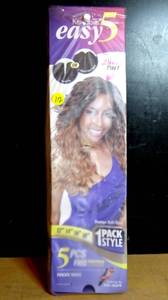 lot 112 image: Kanubia Easy 5 Sensationnel. 5 Piece Hair Weave - NEW