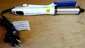lot 134 image: INSTYLER The Rotating Iron IS2.1-1001 Brush Iron - TESTEDGOT HOT