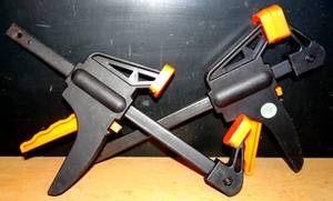lot 153 image: ADJUSTABLE HAND RACHETED CLAMPS