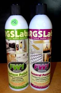 lot 156 image: RGS LABS FW1 2 Pack Waterless Cleaning Household Kit  $$