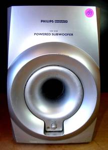 lot 157 image: Philips SW 030 Powered Subwoofer 75 Watts