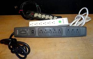 lot 162 image: LOT OF SURGE PROTECTORS AS SHOWN