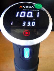 lot 230 image: BIG $ ITEM - Anova Precision Cooker Sous Vide WiFi - LIKE NEW
