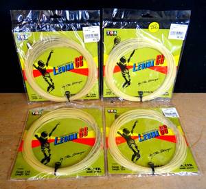 lot 256 image: Toalson Toa Leoina 66 Tennis Racket Strings  - NEW (4X$)