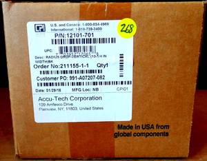 lot 268 image: NEW SEALED Chatsworth 12101-701  Cable Runway Radius Drop