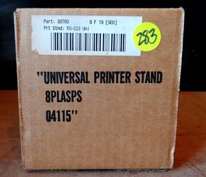 lot 283 image: YU-S23 UNIVERSAL PRINTER STAND - NEWSEALED