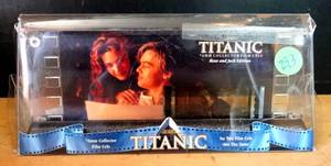 lot 293 image: ONE OF A KIND - TITANIC 1988 70MM COLLECTOR FILM CELL ROSE AND JACK--NEW IN BOX