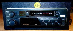 lot 316 image: VINTAGE Toshiba TX-411 Car Stereo System