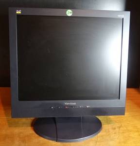 lot 340 image: ViewSonic Value Series VA712B 17 SXGA 1280 x 1024 D-Sub, DVI-D Built-in Speakers LCD Monitor
