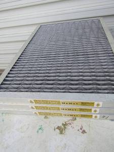 lot 134 image: 3 Aller-pure 14x20x1 metal frame filters