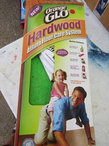 lot 139 image: Orange glow floor cleaning system NIB