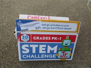 lot 221 image: PK- 1ST Grade stem cord challenge x 2 learning game