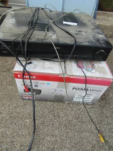 lot 229 image: Canon Prima MP 495 used RCA sound system no speakers