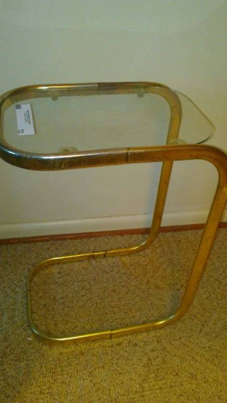 lot 72 image: Small Brass Table