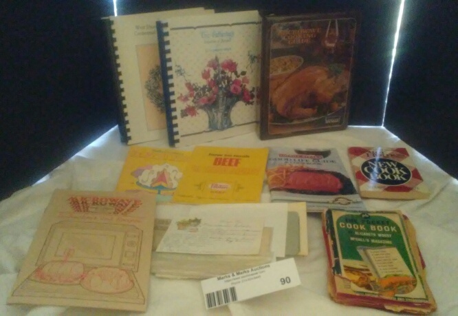 lot 90 image: Assorted cookbooks
