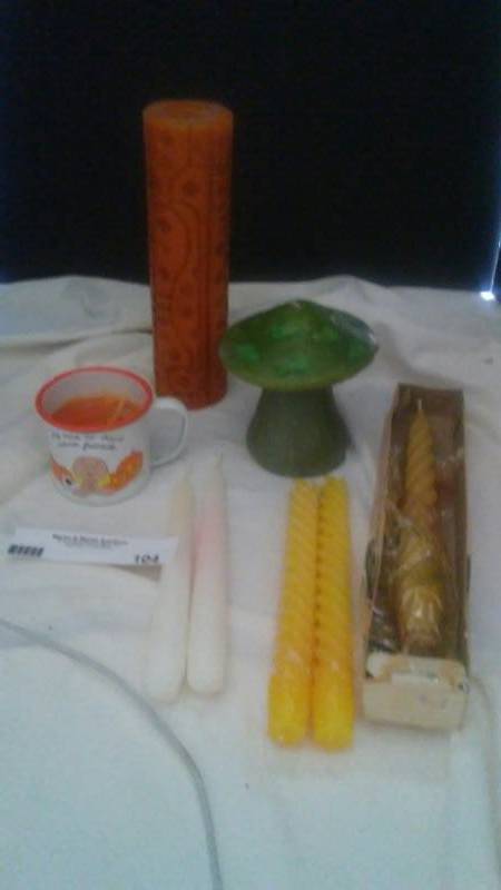 lot 104 image: Candles