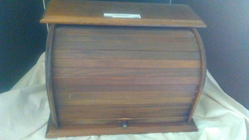 lot 108 image: Bread wood Box