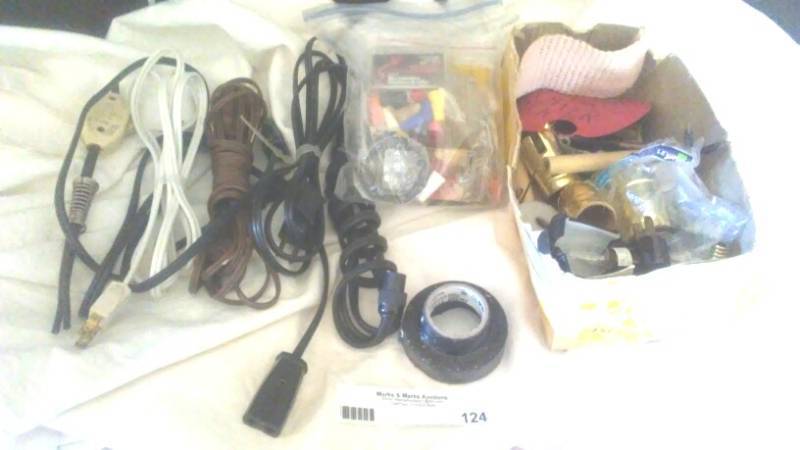 lot 124 image: Electrical Cords etc.