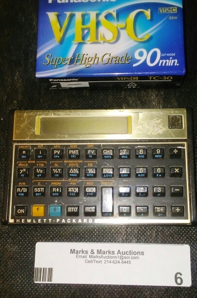 lot 6 image: HP CalculatorNew 90 min tape