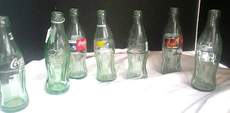 lot 163 image: Coca Cola Bottles