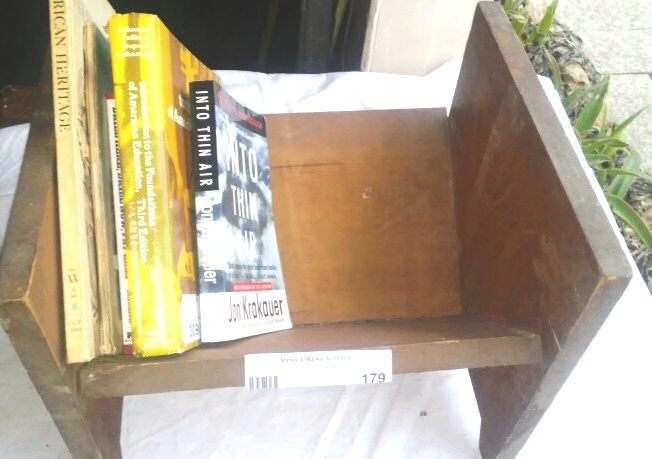 lot 179 image: Book Shelve w books