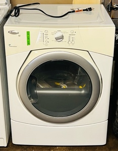 lot 31 image: Whirlpool Gas Dryer #WDG9150WW0 with New Gas Burner Included