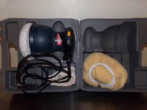 lot 49 image: Ryobi Bench Buffer With Hard Case