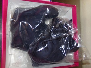lot 80 image: Knee High Navy Blue Womens Boots Size 10